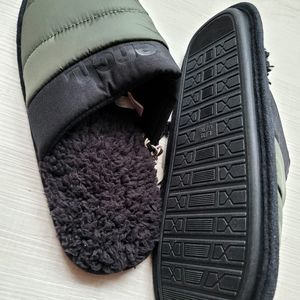 NWT Bench Men's Insulated Slippers in Dark Olive Size L/XL